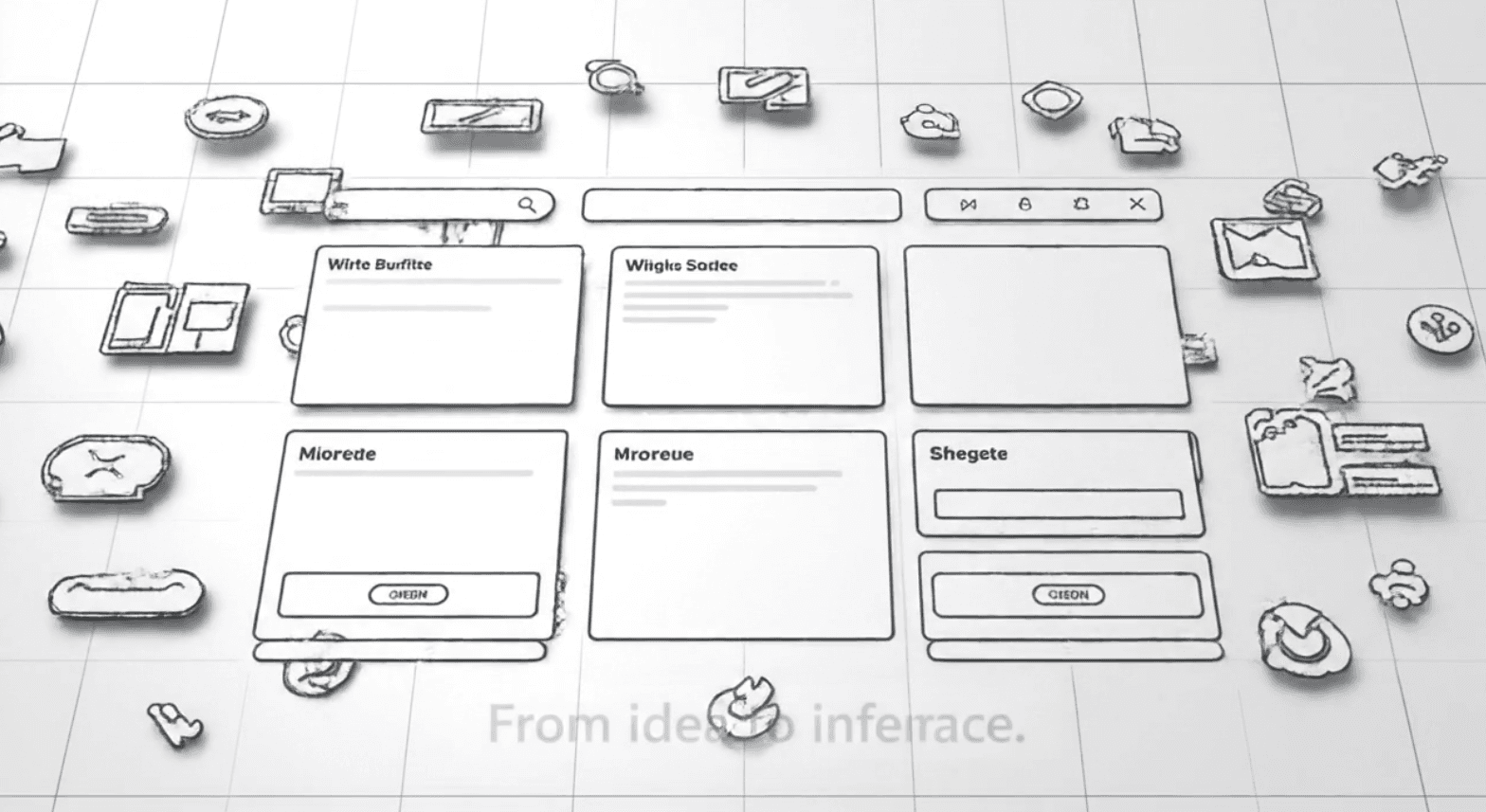 AI UI/UX Mockup & Wireframe Generator